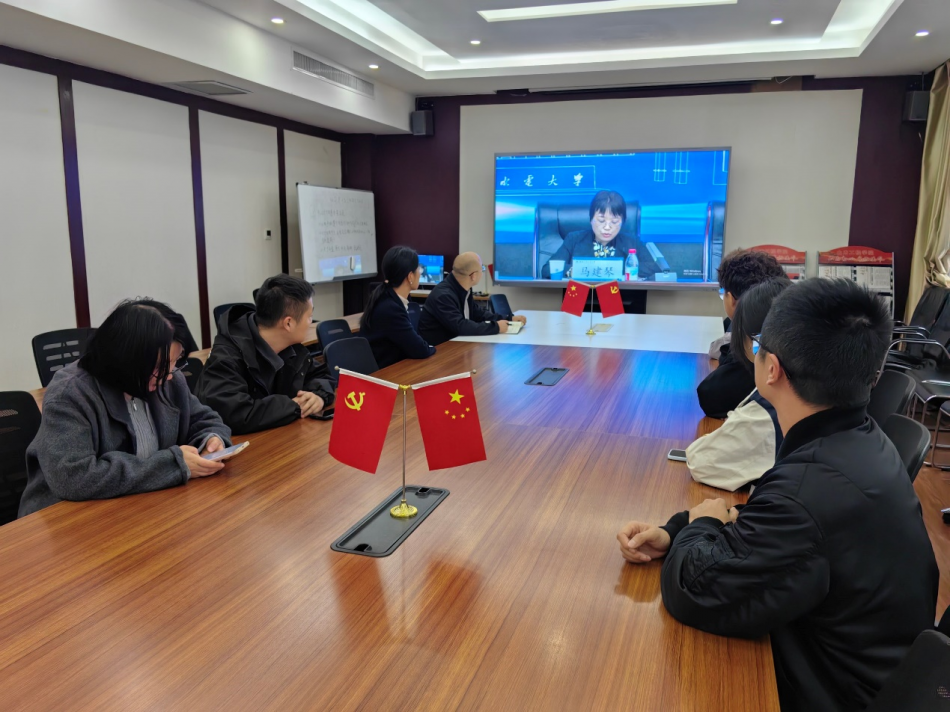 我校组织参加河南省第五届实验室安全文化宣传月活动开幕式视频会议